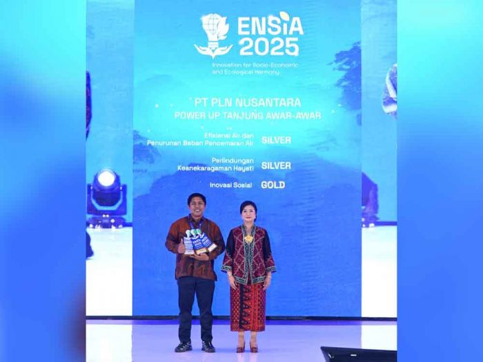 PLN Nusantara Power Tanjung Awar-awar Terima Penghargaan ENSIA 2025