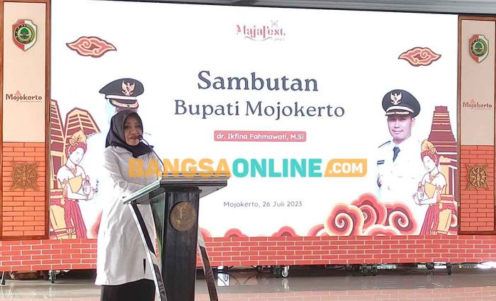 Majafest 2023, Bupati Mojokerto Kenalkan Pariwisata hingga Ekonomi Kreatif Majafest 2023, Bupati Mojokerto Kenalkan Pariwisata hingga Ekonomi Kreatif