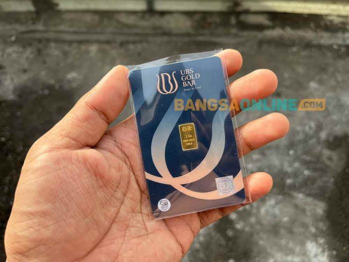 Langsung Meroket, Simak Perubahan Harga Emas UBS per 5 Januari 2026