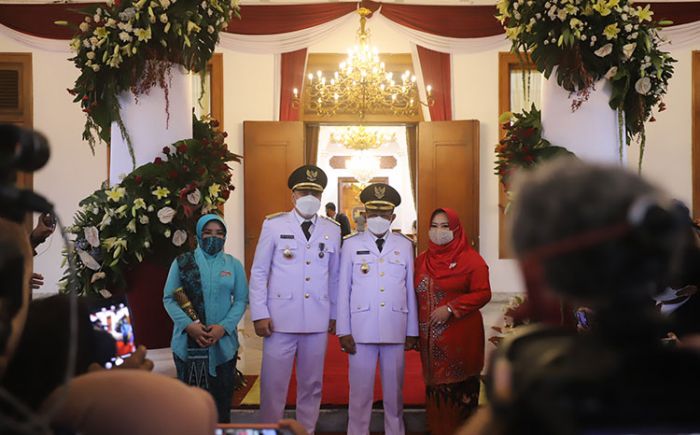 Usai Dilantik, Eri Cahyadi-Armudji Siap Pulihkan Ekonomi di Masa Pandemi Covid-19