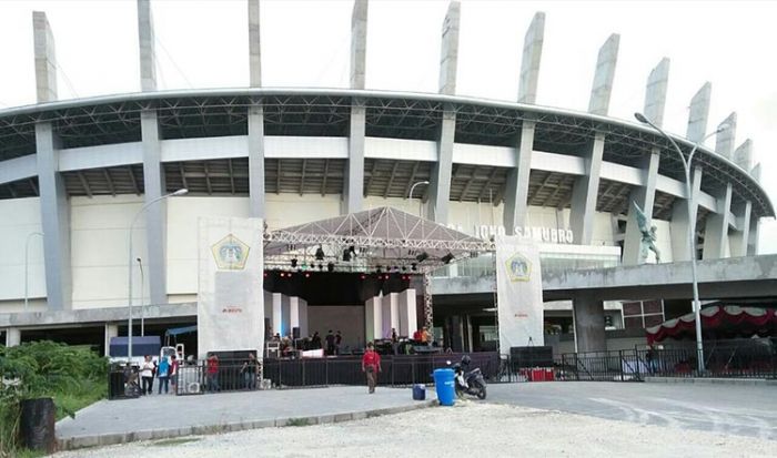 Meski Akhir Juni Pembangunan Rampung, Stadion Gejos Belum Bisa Diisi Pasien Meski Akhir Juni Pembangunan Rampung, Stadion Gejos Belum Bisa Diisi Pasien