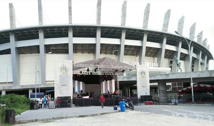 Meski Akhir Juni Pembangunan Rampung, Stadion Gejos Belum Bisa Diisi Pasien