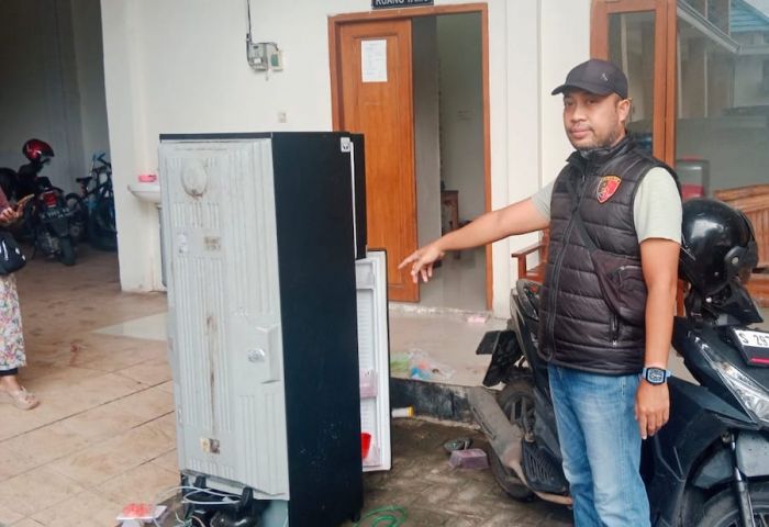 Polsek Tuban Amankan Maling Kulkas yang Ngaku Jadi Tukang Servis di Rumah Kos Polsek Tuban Amankan Maling Kulkas yang Ngaku Jadi Tukang Servis di Rumah Kos