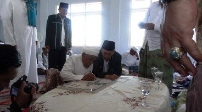 Graha Gus Dur DPC PKB Sumenep Diresmikan, Prasasti Ditandatangani 5 Pemuka Agama