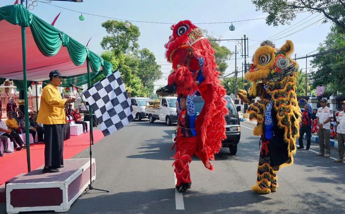 ​Perdana, Kota Pasuruan Gelar Pawai Produk Mebel