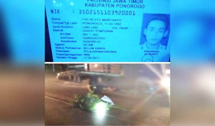 Anggota Komunitas RX King Asal Ponorogo Tewas Jadi Korban Tabrak Lari di Blitar Anggota Komunitas RX King Asal Ponorogo Tewas Jadi Korban Tabrak Lari di Blitar