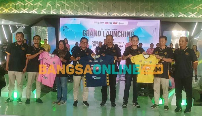 Hadapi Proliga 2024, Petrokimia Gresik Launching GPPI Volley Ball Club Hadapi Proliga 2024, Petrokimia Gresik Launching GPPI Volley Ball Club