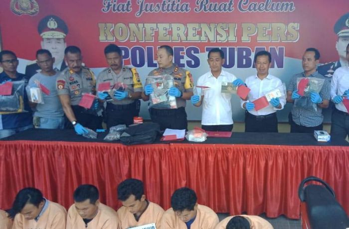 Polres Tuban Tangkap 9 Pelaku Kejahatan Polres Tuban Tangkap 9 Pelaku Kejahatan