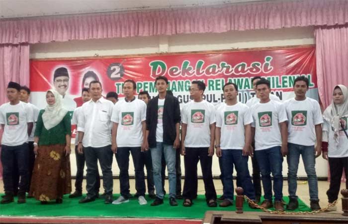 Bentuk Relawan Generasi Milenial, Tim Pemenangan Gusti Tuban Optimis Raup 70 Persen Suara Bentuk Relawan Generasi Milenial, Tim Pemenangan Gusti Tuban Optimis Raup 70 Persen Suara