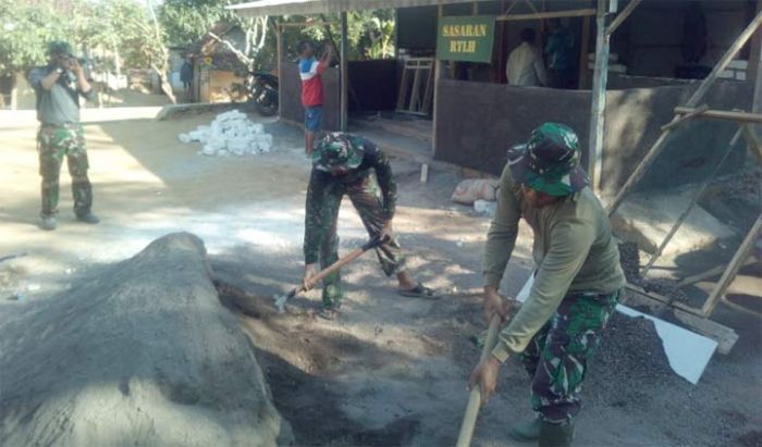 Begini Cara Kerja Pemburu Berita Satgas TMMD ke-105 Kodim Sampang