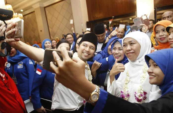Resmi Cagub, Khofifah Menuju Gubernur Perempuan Pertama di Jatim Resmi Cagub, Khofifah Menuju Gubernur Perempuan Pertama di Jatim