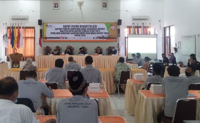 DPT Tuban Ditetapkan 942.519 Orang, Pemilih Perempuan Mendominasi DPT Tuban Ditetapkan 942.519 Orang, Pemilih Perempuan Mendominasi
