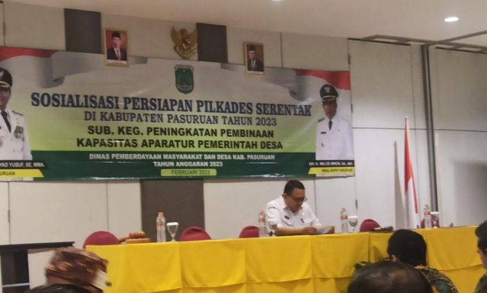 Jelang Pilkades Serentak 2023, DPMD Kabupaten Pasuruan Beri Pembekalan 47 Desa