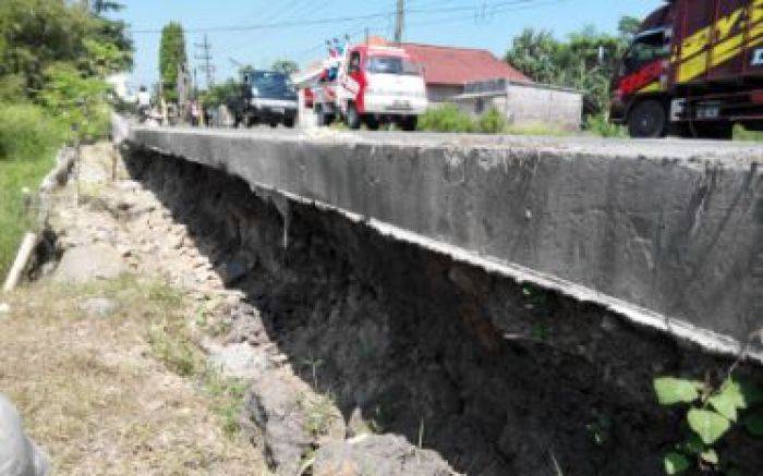 Dinas Bina Marga Kab Mojokerto: Jalan Raya Kupang-Jetis Masih Tanggung Jawab Rekanan