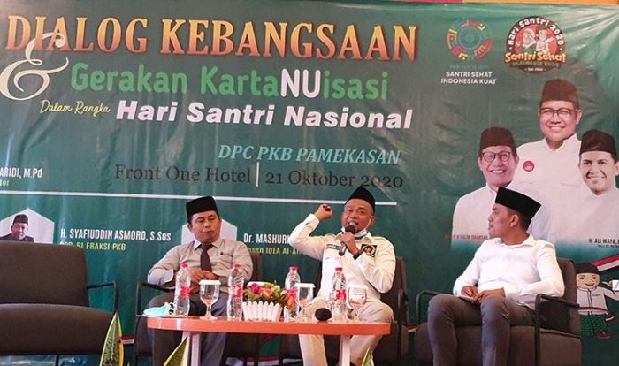 ​Cegah Disintegrasi Bangsa, Syafiuddin Ajak DPC PKB dan Tokoh NU Se-Madura Perkuat Dasar Negara