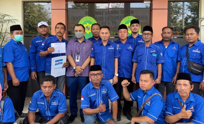 Siap Lawan Moeldoko, DPC Partai Demokrat Kabupaten Pasuruan Datangi PN Bangil