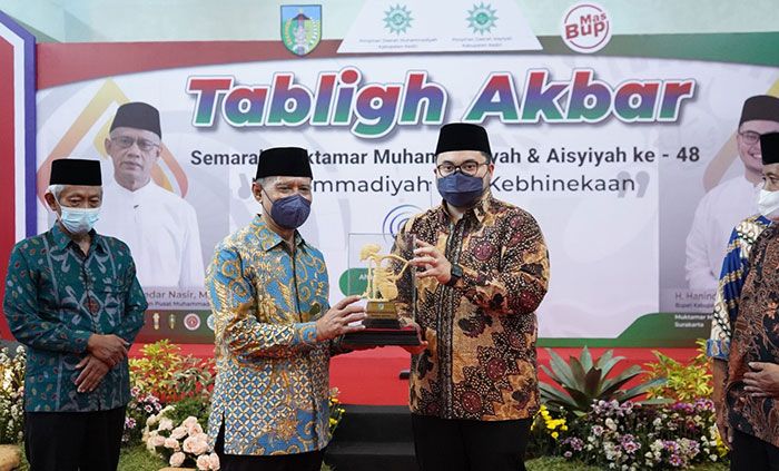 Bupati Ajak Warga Muhammadiyah Bersatu Padu Bangun Kabupaten Kediri