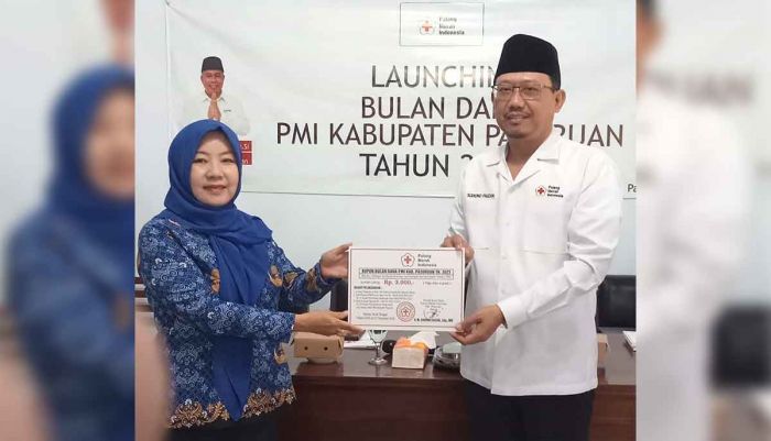 Peduli Kemanusiaan, PMI Kabupaten Pasuruan Galang Donasi Peduli Kemanusiaan, PMI Kabupaten Pasuruan Galang Donasi