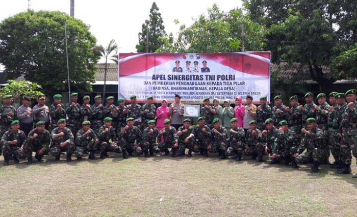 Polres-Kodim Gresik Kompak Gelar Syukuran atas Diraihnya Penghargaan dari Menpan-RB Polres-Kodim Gresik Kompak Gelar Syukuran atas Diraihnya Penghargaan dari Menpan-RB