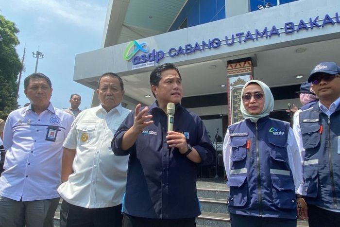 Erick Thohir Usul Bangun Penginapan Sederhana di Area Pelabuhan Bakauheni