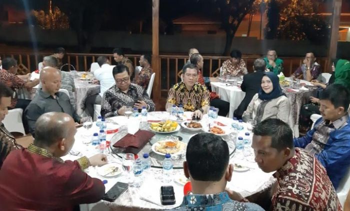 KRI Yos Sandar di Mamuju, Danguspurla Berikan Briefing Hingga Jamuan Makan Malam dengan Forkopimda