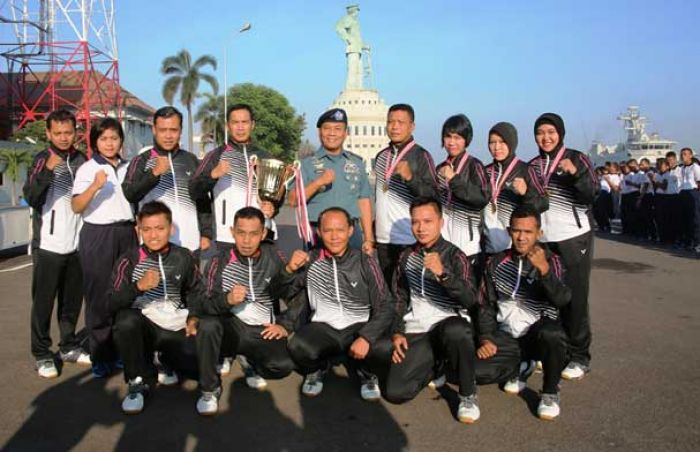 Pangarmatim Sambut Pejuang-pejuang Badminton Juara Umum Poral 2017 Pangarmatim Sambut Pejuang-pejuang Badminton Juara Umum Poral 2017