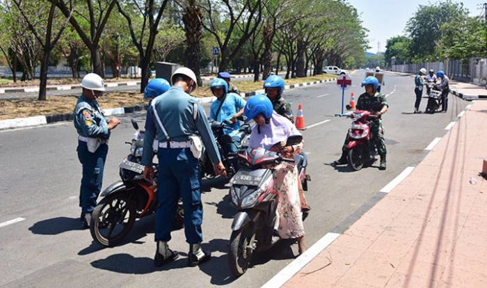 Bangun Rasa Aman Prajurit, POM Koarmada II Gelar Operasi Gaktibplin