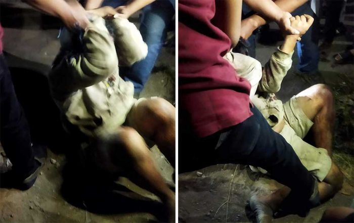 Diduga Gangguan Jiwa, Seorang Pria Lempari Pengendara di Jalan Raya Bundaran Pakai Batu Diduga Gangguan Jiwa, Seorang Pria Lempari Pengendara di Jalan Raya Bundaran Pakai Batu
