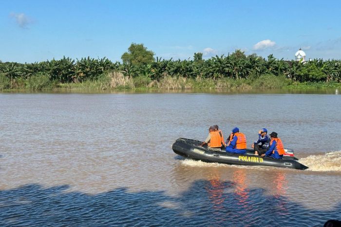 Bocah asal Lamongan Hilang di Sungai Bengawan Solo, Tim Gabungan Lakukan Pencarian