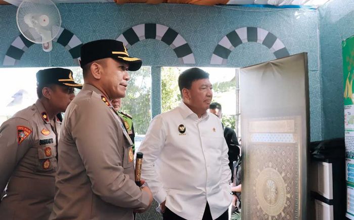 Menkopolkam Budi Gunawan Pantau Pospam Selorejo Blitar Menkopolkam Budi Gunawan Pantau Pospam Selorejo Blitar