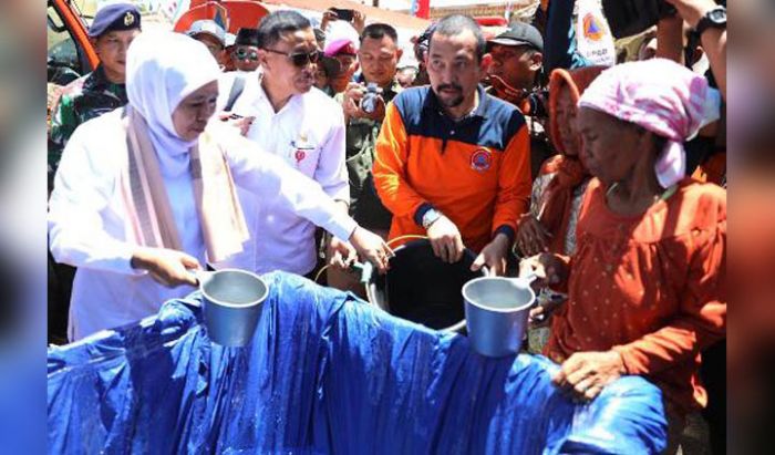 ​Atasi Kekeringan di Pulau Sapudi, Pemprov Jatim Salurkan 750.000 Liter Air Bersih