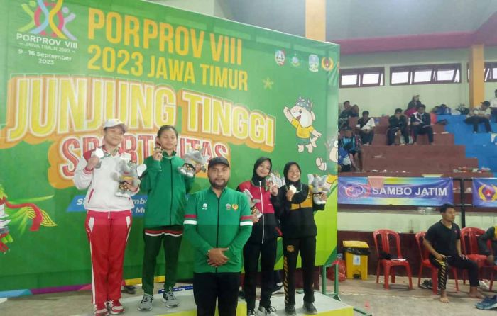 Sabet 9 Medali Sekaligus, Kontingen Bangkalan Jadi Juara Umum Cabor Sambo di Porprov Jatim 2023 Sabet 9 Medali Sekaligus, Kontingen Bangkalan Jadi Juara Umum Cabor Sambo di Porprov Jatim 2023