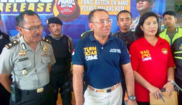 Polres Malang Kota Simulasikan "Panic Button On Hand": Hanya 3 Menit, Petugas Tiba di TKP