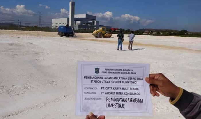 Targetkan Rampung Desember, Pembangunan 3 Lapangan Latihan di Samping GBT Mulai Dikerjakan Targetkan Rampung Desember, Pembangunan 3 Lapangan Latihan di Samping GBT Mulai Dikerjakan