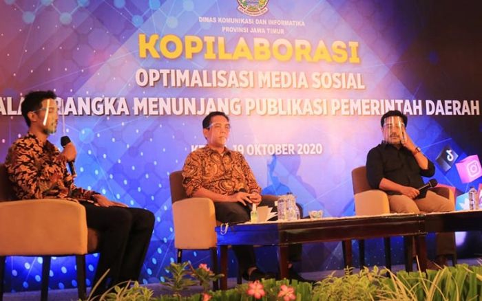 Diskominfo Jatim Gandeng Pegiat Medsos, Guna Tunjang Publikasi Pemda Diskominfo Jatim Gandeng Pegiat Medsos, Guna Tunjang Publikasi Pemda