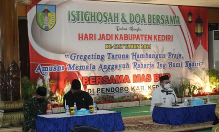 Jelang Hari Jadi ke-1217, Pemkab Kediri Gelar Istigasah dan Doa Bersama di Pendopo