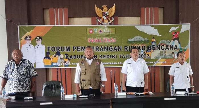 BPBD Fasilitasi Pembentukan Pos Lapangan FPRB Kabupaten Kediri