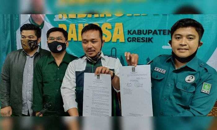 Sekretaris PKB Gresik Pastikan Rekom B1 KWK Pasangan QA Tinggal Ambil di DPP