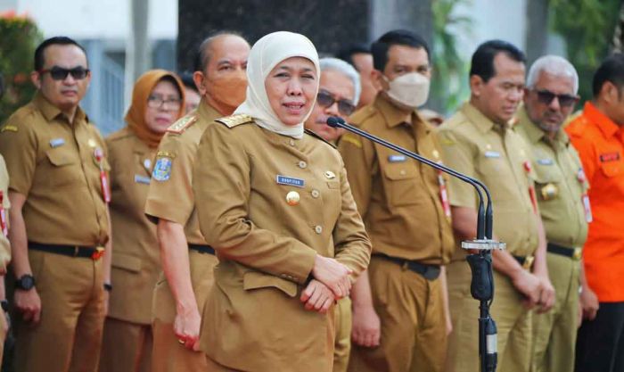 Hari Pertama Masuk Pascalibur Idul Adha, Gubernur Khofifah Minta ASN Langsung Tancap Gas Hari Pertama Masuk Pascalibur Idul Adha, Gubernur Khofifah Minta ASN Langsung Tancap Gas