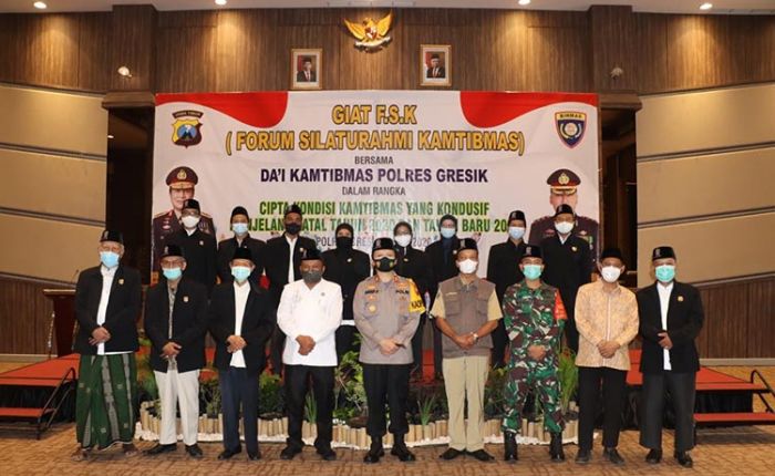 Wujudkan Cipkon Kamtibmas, Polres Gresik Gelar FSK