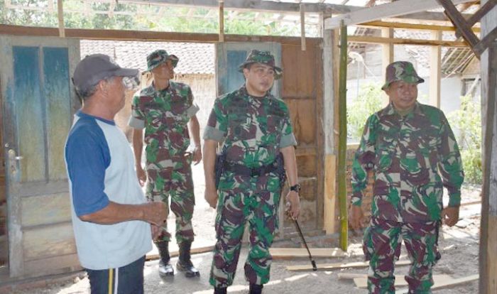 Dandim Madiun Pantau Proses Pengerjaan Rutilahu di Wilayah Kec. Pilangkenceng