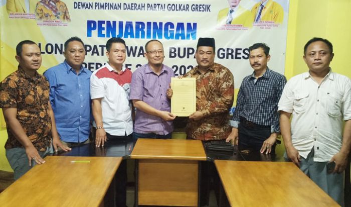 Batal Maju Lewat Jalur Independen, Pengusaha Sueb Daftar Bakal Cabup di Golkar