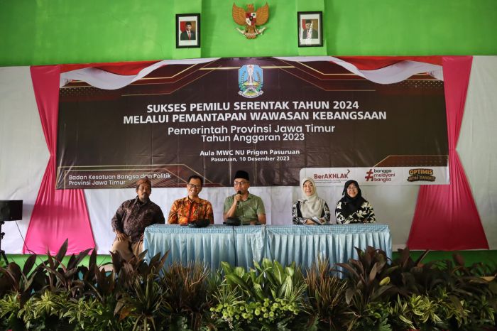 Demi Pemilu 2024 Damai, Aida Fitriati Gelar Sosialisasi Wawasan Kebangsaan di Prigen