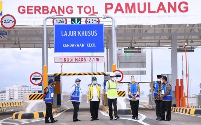 Presiden Jokowi Resmikan Dua Tol Sekaligus di Tangerang, Serpong-Pamulang Cuma 5 Menit Presiden Jokowi Resmikan Dua Tol Sekaligus di Tangerang, Serpong-Pamulang Cuma 5 Menit