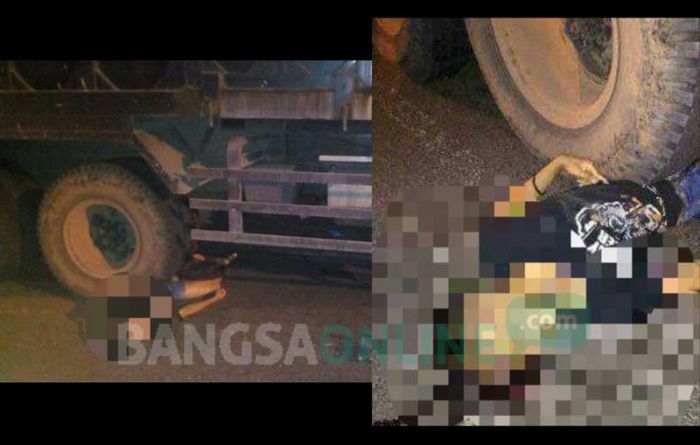 Truk Fuso Lindas Sepeda Motor di Sumedangan Pamekasan, Tiga Korban Tewas Seketika Truk Fuso Lindas Sepeda Motor di Sumedangan Pamekasan, Tiga Korban Tewas Seketika