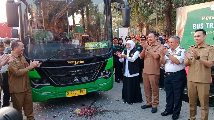 Trans Jatim Koridor VII Resmi Beroperasi, Khofifah: Solusi Mobilitas Gresik ke Pusat Lamongan