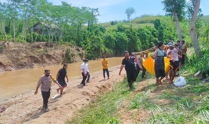 Jasad Pria Diduga Korban Banjir Ditemukan di Wonotirto Blitar