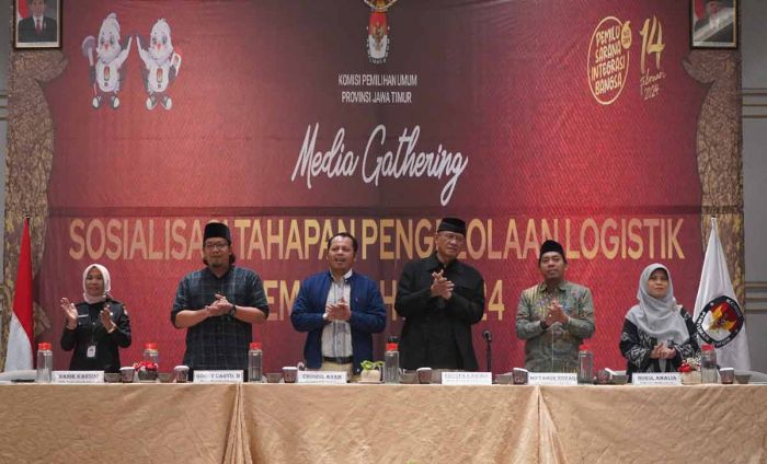 KPU Jatim Bahas Pengelolaan Logistik dan Peran Media dalam Kampanye Pemilu 2024 KPU Jatim Bahas Pengelolaan Logistik dan Peran Media dalam Kampanye Pemilu 2024