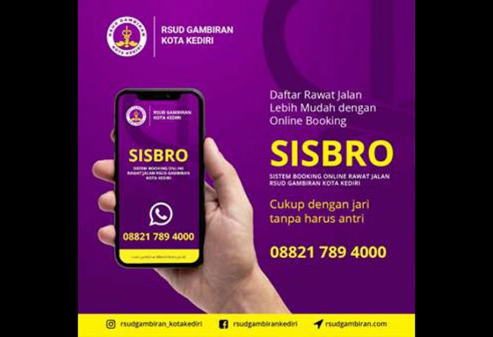 Cegah Penularan Covid-19, Pasien RSUD Gambiran Daftar Lewat WhatsApp