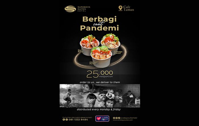 Lewat Program Berbagi Saat Pandemi, Surabaya Suites Hotel Ajak Masyarakat Salurkan Kebutuhan Makanan Lewat Program Berbagi Saat Pandemi, Surabaya Suites Hotel Ajak Masyarakat Salurkan Kebutuhan Makanan